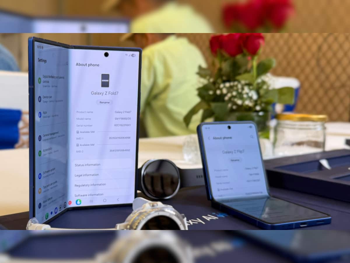 Samsung Galaxy Z Fold 7, Z Flip 7 And Z Flip 7 FE Launched In India