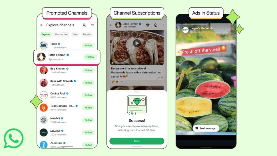 WhatsApp Monetization Alert: Meta To Show Ads In Status Page, Promote Business Channels For Select Users | Technology News