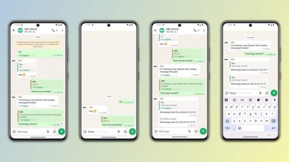 WhatsApp Is Testing Threaded Replies For More Organized Chats; Here’s How To Use It | Technology News