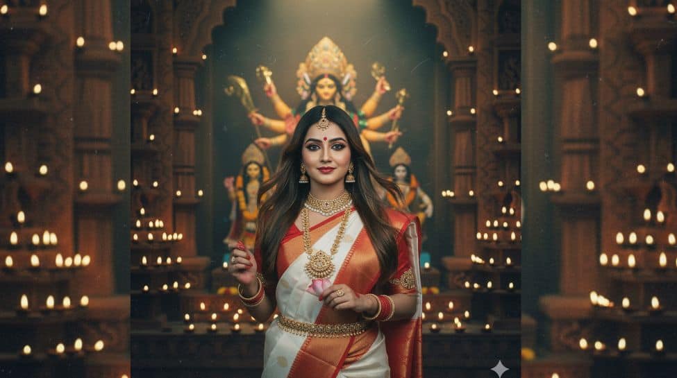 Durga Puja Meets ‘Nano Banana’ Trend: 5 Prompts To Recreate Traditional Bengali Saree Looks With Google Gemini | Technology News