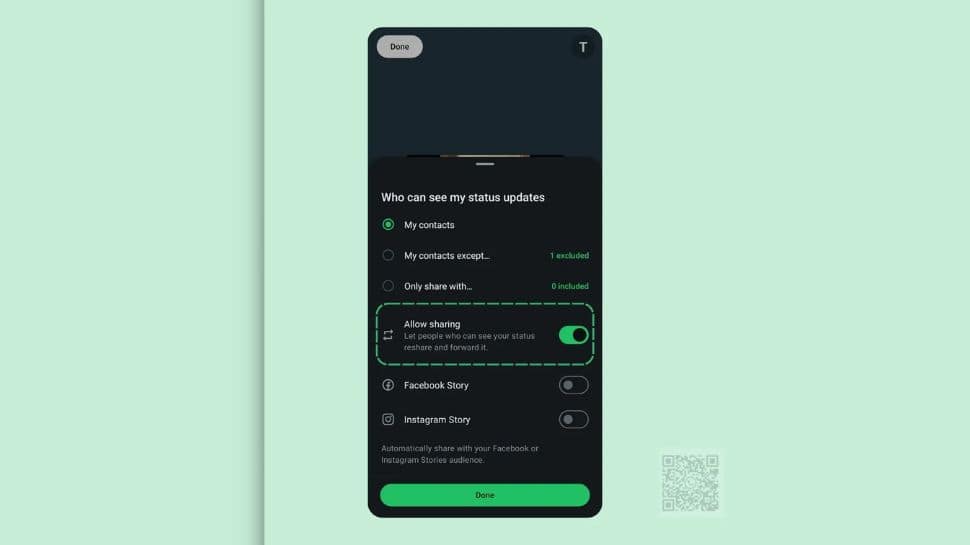 WhatsApp Is Testing Feature To Let Users Control Who Can Reshare Status Updates – Details | Technology News