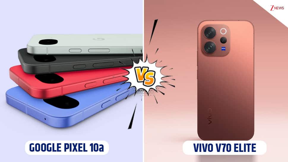 Google Pixel 10a Vs Vivo V70 Elite: Display, Battery, Camera, Chipset, Price and other specs compared; Which phone should you buy in Rs 50,000 segment? | Technology News