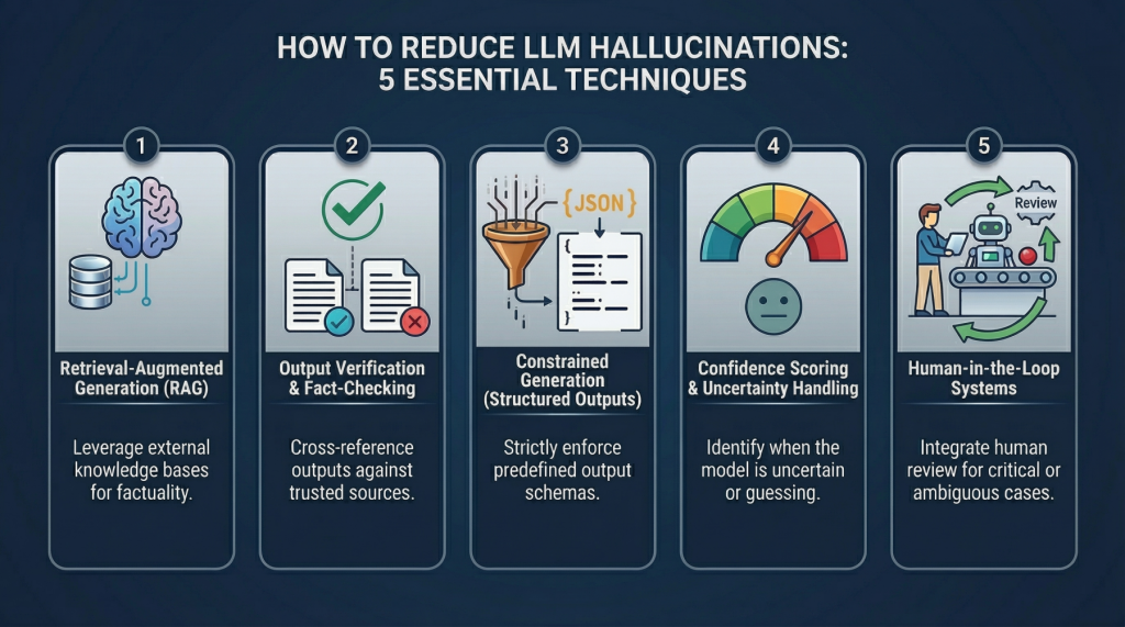 5 Practical Techniques to Detect and Mitigate LLM Hallucinations Beyond Prompt Engineering