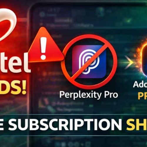 Airtel shocks 360 million of users: Telecom giant ends THIS free subscription, offers Adobe Express Premium for free | Technology News